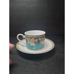 Noritake Brandywine Cup and Saucer, Impromptu Collection,‎ Vintage Dinnerware